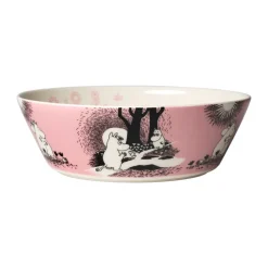 Moomin Arabia Love 30 Years Moomin serving bowl, Ø23 cm Pink Best