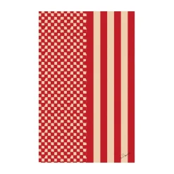 Byon Love tablecloth 150x280 cm, Red sand RedBeige