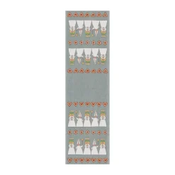 Ekelund Linneväveri Luciamorgon table runner 35x120 cm, Multi Hot