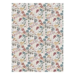Arvidssons Textil Lyckeflykt oilcloth, Rust- Brown Best