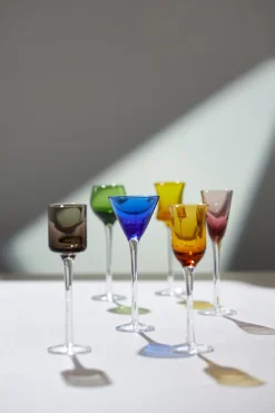 Lyngby Glas snaps glass 2.5-5 cl 6 pieces, Mix Multi Discount