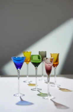 Lyngby Glas snaps glass 2.5-5 cl 6 pieces, Mix Multi Discount