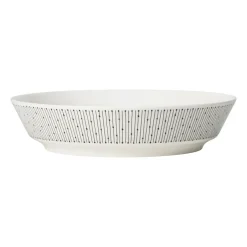 Arabia Mainio Sarastus deep plate Ø23 cm, Black-white BlackWhite New