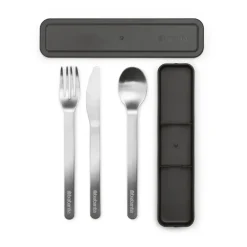 Brabantia Make & Take cutlery 3 pieces, Dark Grey Online