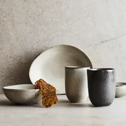 MUUBS Mame serving bowl 24 cm, ostron Beige Best