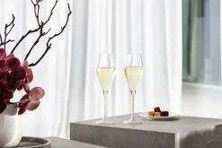 Villeroy & Boch Manufacture Rock champagne glass 26 cl 4-pack, Clear- White Clearance