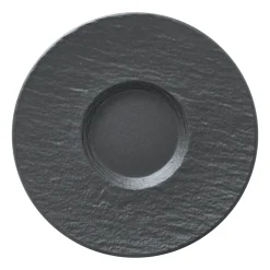 Villeroy & Boch Manufacture Rock coffee saucer Ø15.5 cm, Black Best