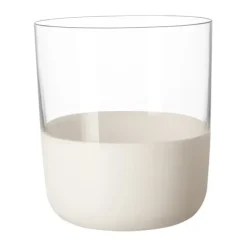 Villeroy & Boch Manufacture Rock Old fashioned glass 25 cl 4-pack, Clear White Best