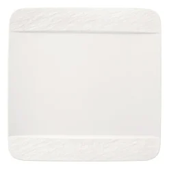 Villeroy & Boch Manufacture Rock plate 28x28 cm, Blanc White Outlet