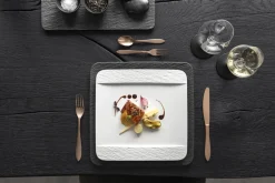 Villeroy & Boch Manufacture Rock plate 28x28 cm, Blanc White Outlet