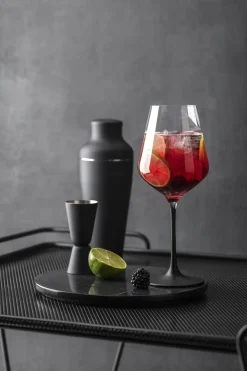 Villeroy & Boch Manufacture Rock red wine glass 47 cl 4-pack, Clear-black BlackTransparent Sale
