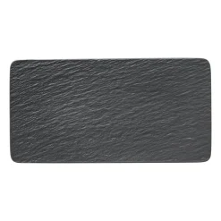 Villeroy & Boch Manufacture Rock serving plate 18x35 cm, Black Online