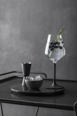 Villeroy & Boch Manufacture Rock white wine glass 38 cl 4-pack, Clear-black BlackTransparent Discount