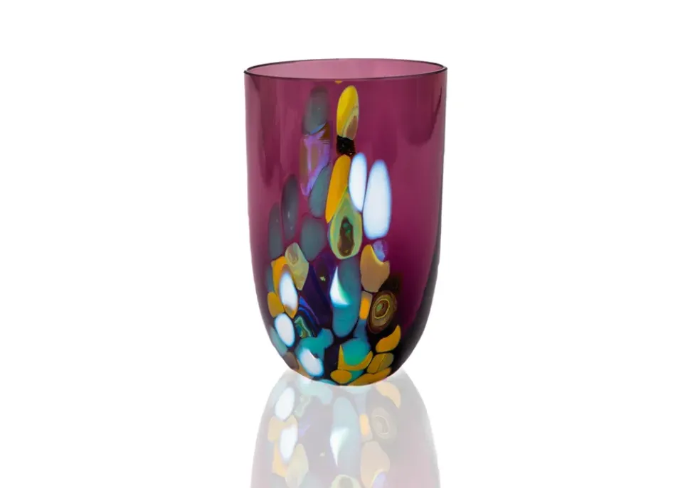 Anna Von Lipa Marble drinking glass 30 cl, Mulberry Purple Discount