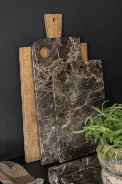 Mette Ditmer Marble serving tray medium 20x30 cm, Brown Online