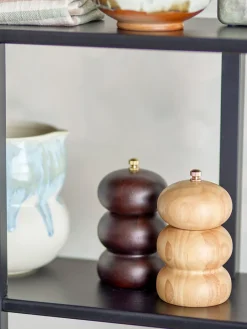 Bloomingville Marge salt and pepper mill, 2-piece, Natural Brown Sale