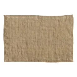 Tell Me More Marion placemat linen 37x50 cm, Pampas Brown