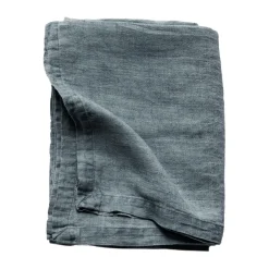 Tell Me More Marion tablecloth linen 145x145 cm, Ocean Blue Clearance