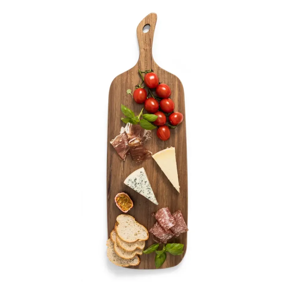 Markus Aujalay Markus large board serving tray 20x63 cm, Acacia BrownBeige Discount