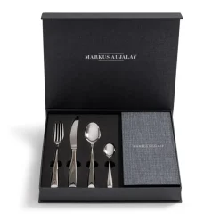 Markus Aujalay Markus Signature cutlery, 24 pieces Silver-coloured Hot