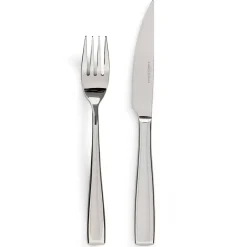 Markus Aujalay Markus Signature meat- & grill cutlery set, 12 pieces Silver-coloured New