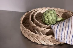 OYOY Maru bread basket large Ø45 cm, Nature Beige Online