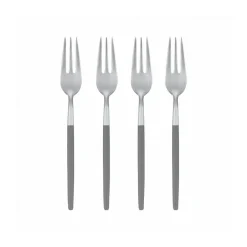 Blomus Maxime dessert fork 4-pack, Sharkskin Grey Best