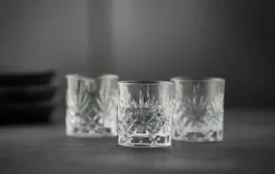 Lyngby Glas Melodia shotglass 8 cl 6-pack, Clear Transparent Sale
