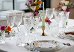 Lyngby Glas Melodia white wine glass 21 cl 4-pack, Crystal Transparent Hot