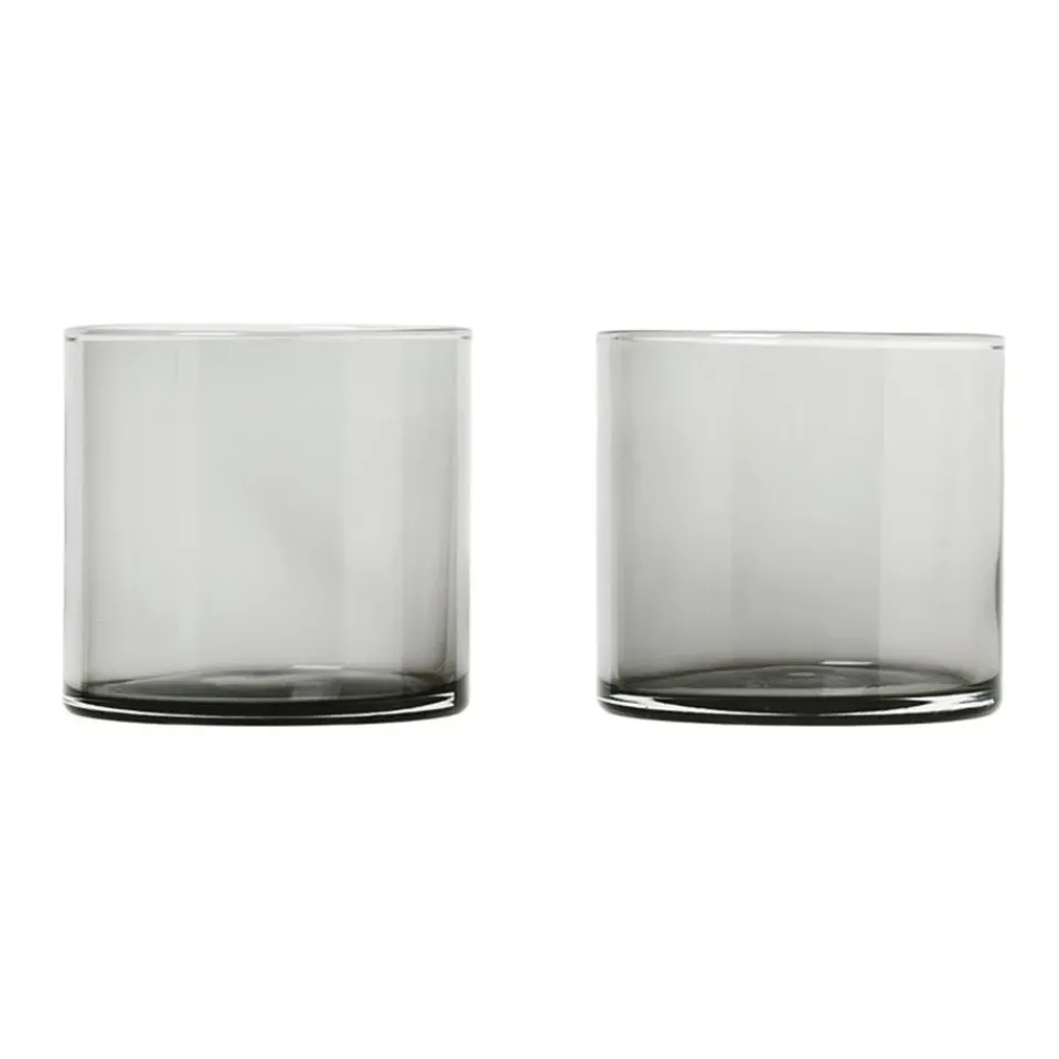 Blomus Mera tumbler 20 cl 2-pack, Smoke Grey Clearance