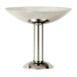 Louise Roe Metal champagne coupe tall, Stainless steel Silver-coloured Clearance