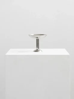 Louise Roe Metal champagne coupe tall, Stainless steel Silver-coloured Clearance