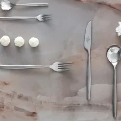 Villeroy & Boch Metro Chic cake fork, Stainless steel Silver-coloured New