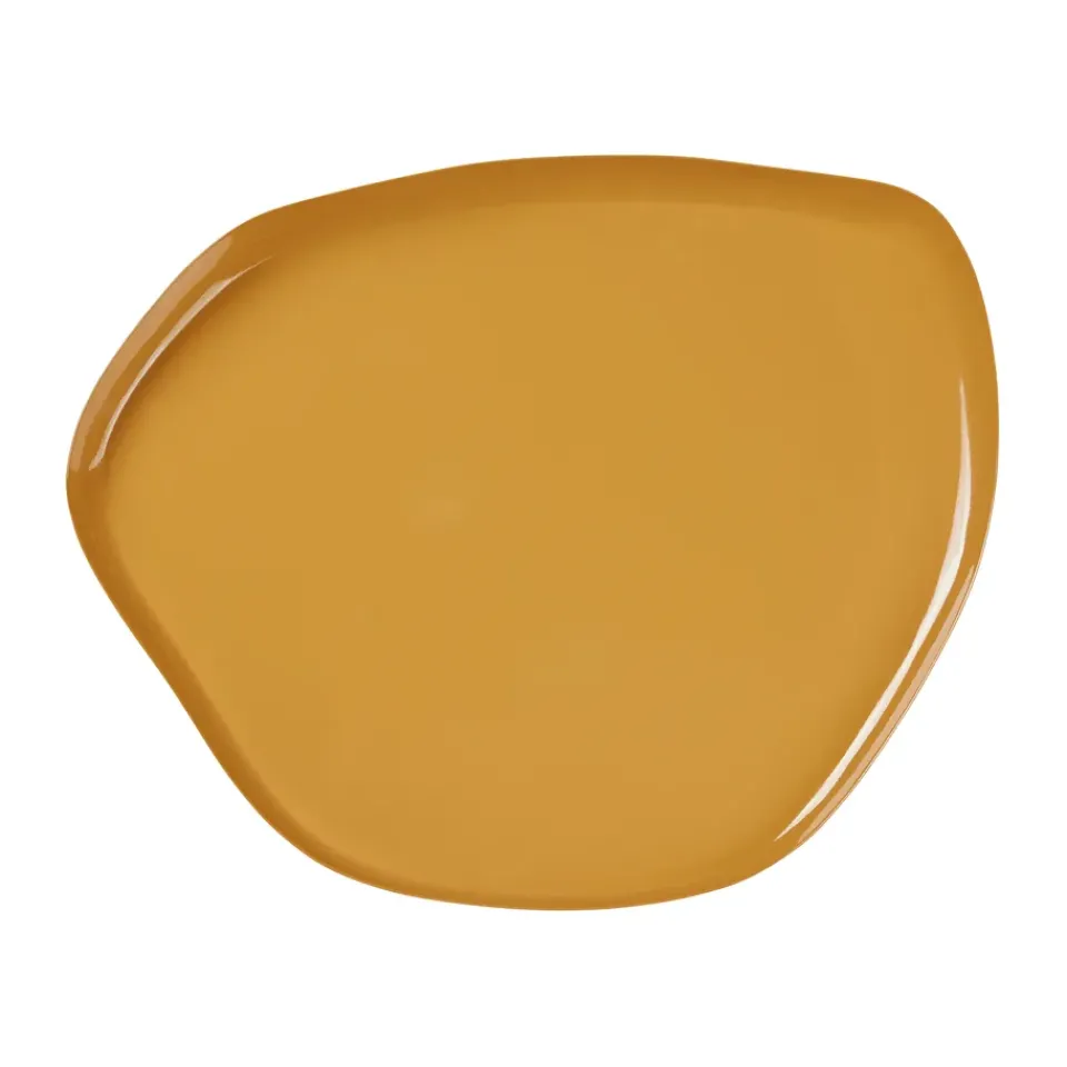 Broste Copenhagen Mie tray medium, Cinnamon sand Orange