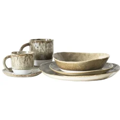 Olsson & Jensen Mika soup/pasta plate, natural Beige Sale