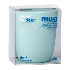 Done by deer Mini mug 13 cl, Blue Hot