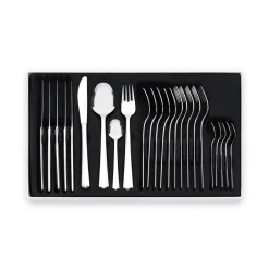 Hardanger Bestikk Mira cutlery set, 24 pieces Silver-coloured Clearance
