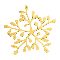 Cooee Design Mistletoe pot holder Ø20 cm, Brass Gold-coloured Outlet