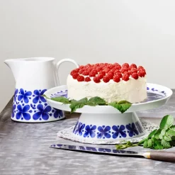 Rörstrand Mon Amie cake stand, Ø 27 cm Blue New