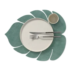 LIND DNA Monstera Leaf Hippo placemat L, Pastel Green Discount