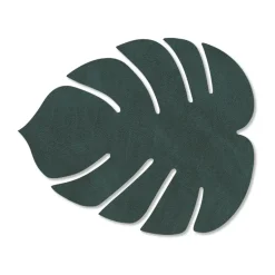 LIND DNA Monstera Leaf Nupo coaster, Dark Green Online