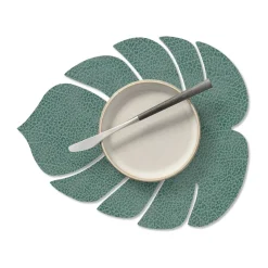 LIND DNA Monstera Leaf Nupo placemat S, Pastel Green Outlet