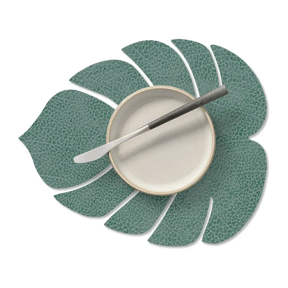 LIND DNA Monstera Leaf Nupo placemat S, Pastel Green Outlet
