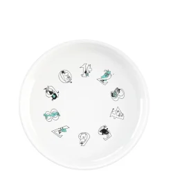 RIG-TIG Moomin ABC deep plate Ø15 cm, Turquoise White New
