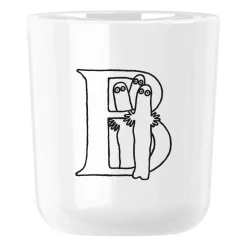 RIG-TIG Moomin ABC mug 20 cl, B White New