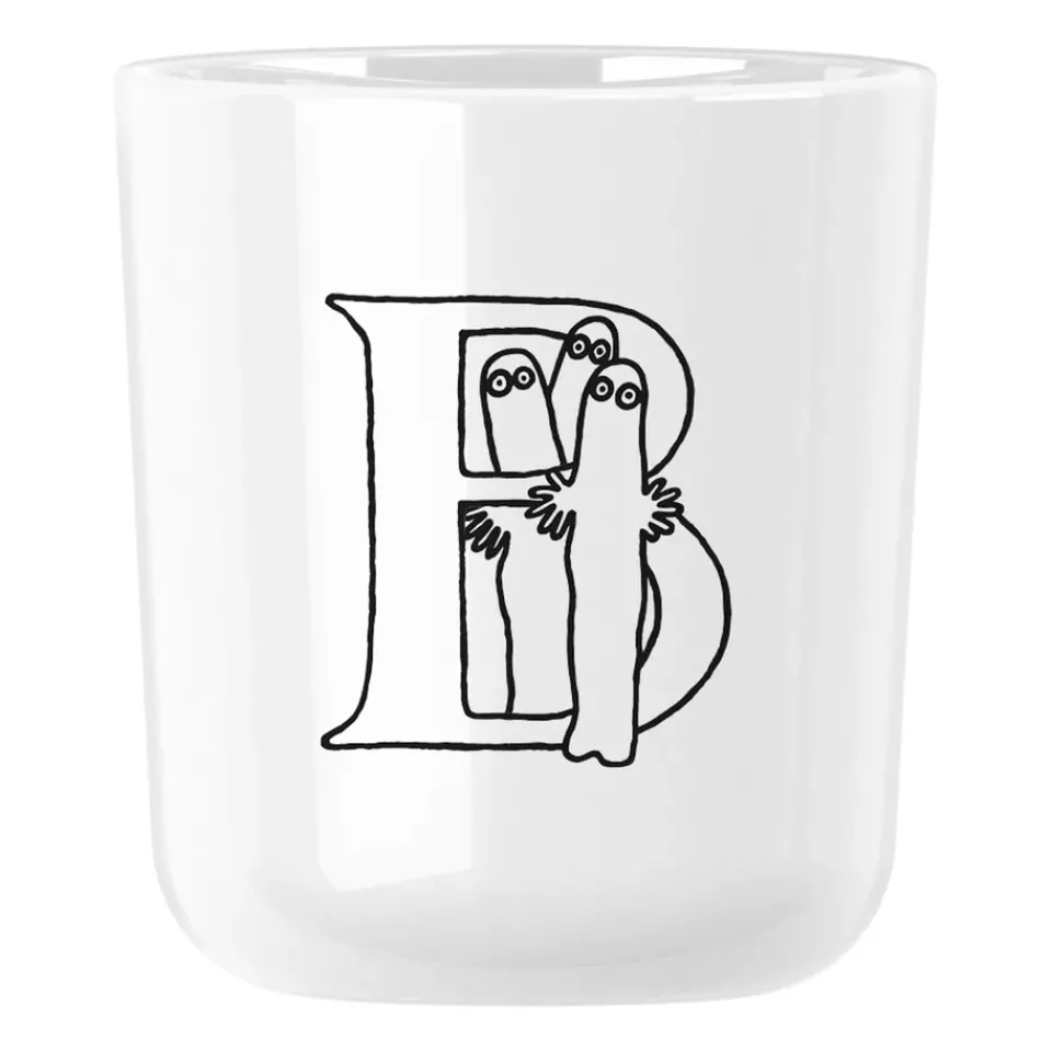 RIG-TIG Moomin ABC mug 20 cl, B White New