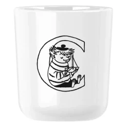RIG-TIG Moomin ABC mug 20 cl, C White Best