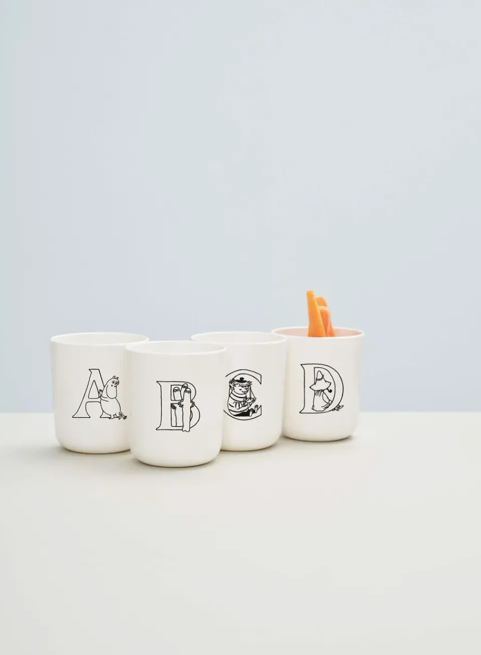 RIG-TIG Moomin ABC mug 20 cl, D White Online