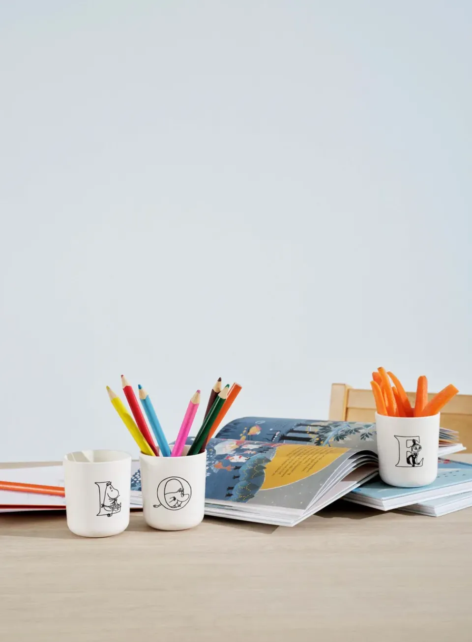 RIG-TIG Moomin ABC mug 20 cl, O White New