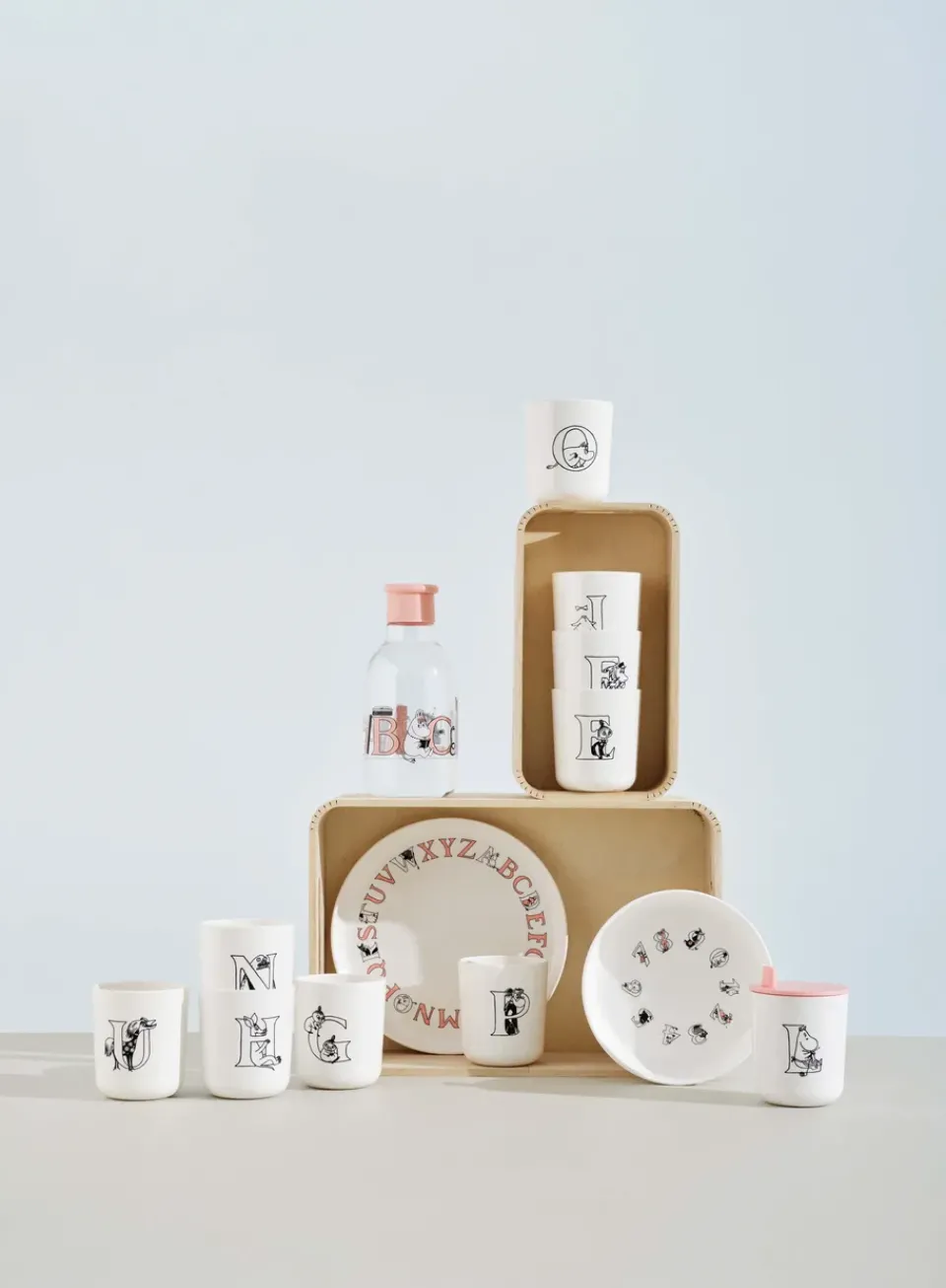 RIG-TIG Moomin ABC mug 20 cl, P White Clearance